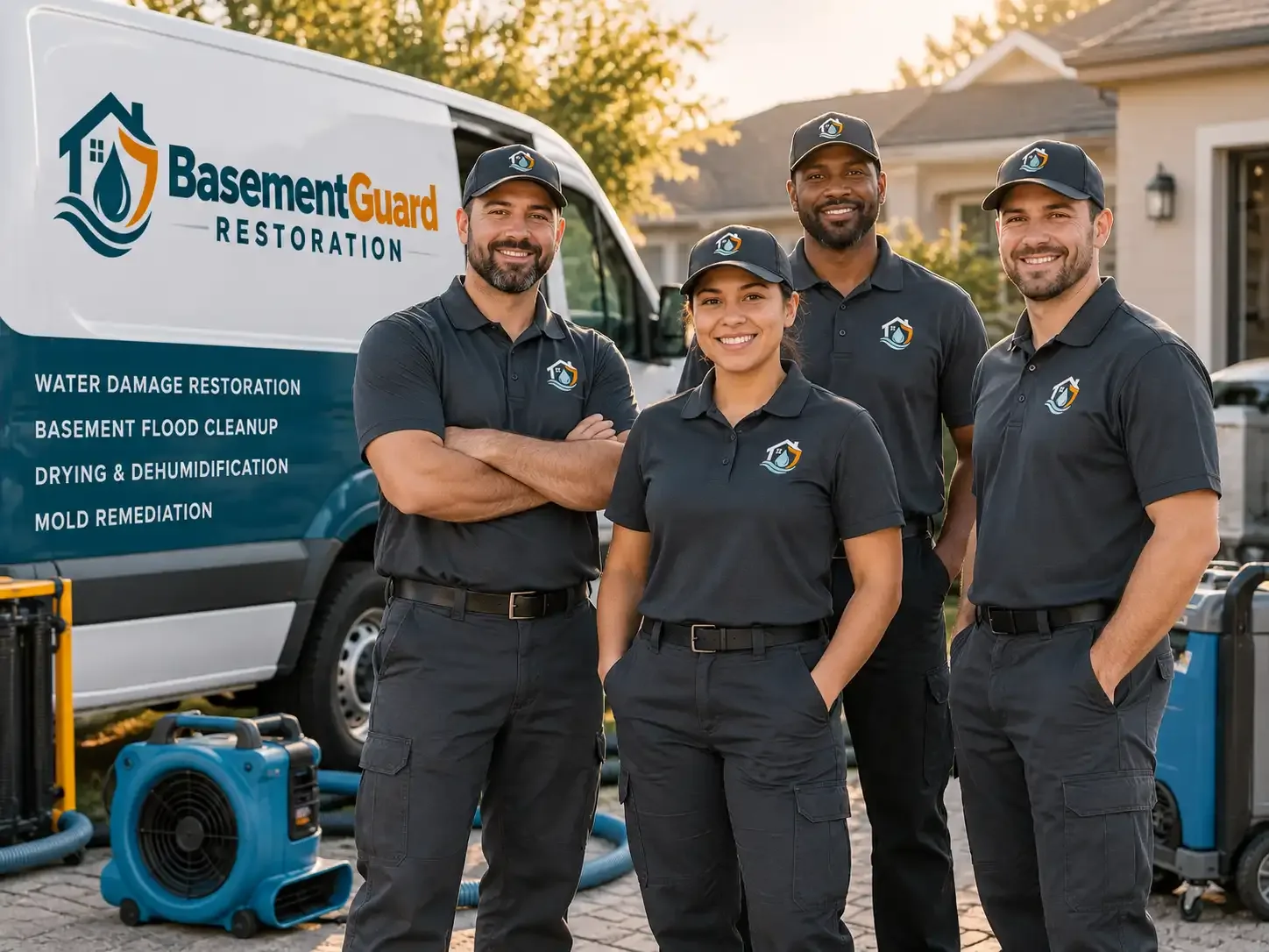 Basement Water Damage Restoration company in Dudley, NC